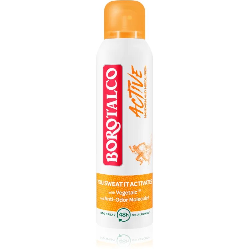 Borotalco Active Mandarin & Neroli deodorant spray revigorant 48 de ore 150 ml