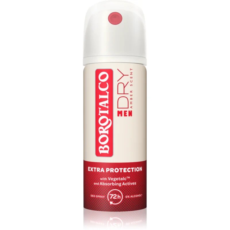 Borotalco MEN Dry deodorant spray 72 ore parfum Amber 40 ml