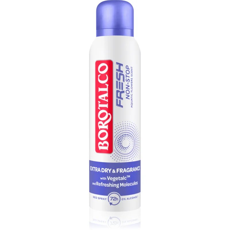 Borotalco Non-Stop Fresh Aquatic Flowers deodorant spray 72 ore 150 ml