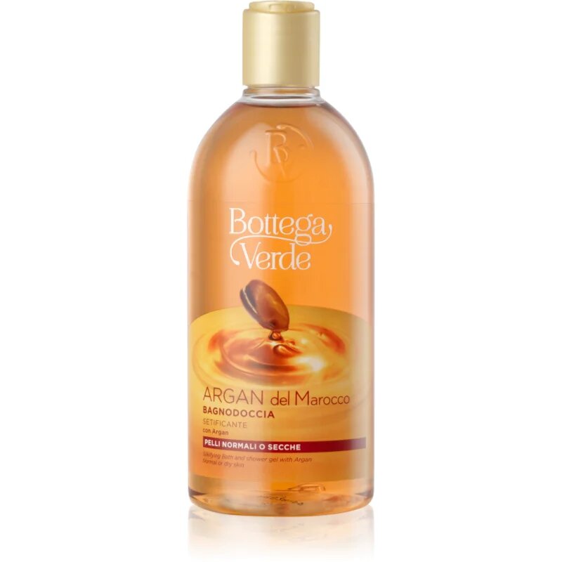 Bottega Verde Argan del Marocco gel de dus si baie cu ulei de argan 400 ml