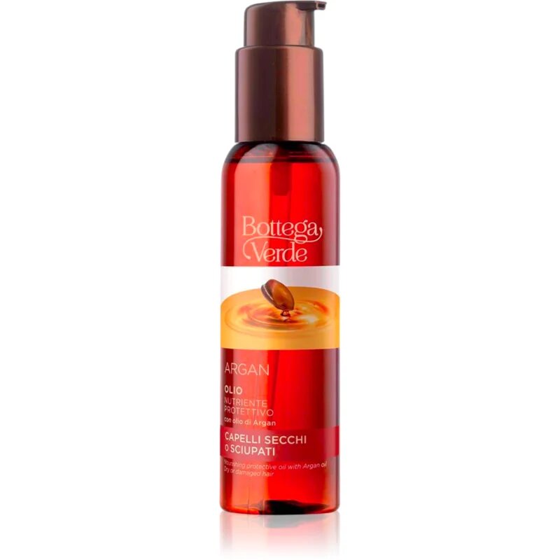 Bottega Verde Argan ulei hranitor pentru păr uscat și deteriorat 100 ml