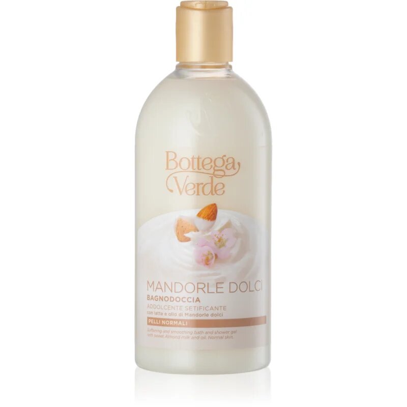 Bottega Verde Mandorle Del Mediterraneo gel de dus si baie cu ulei de migdale 400 ml