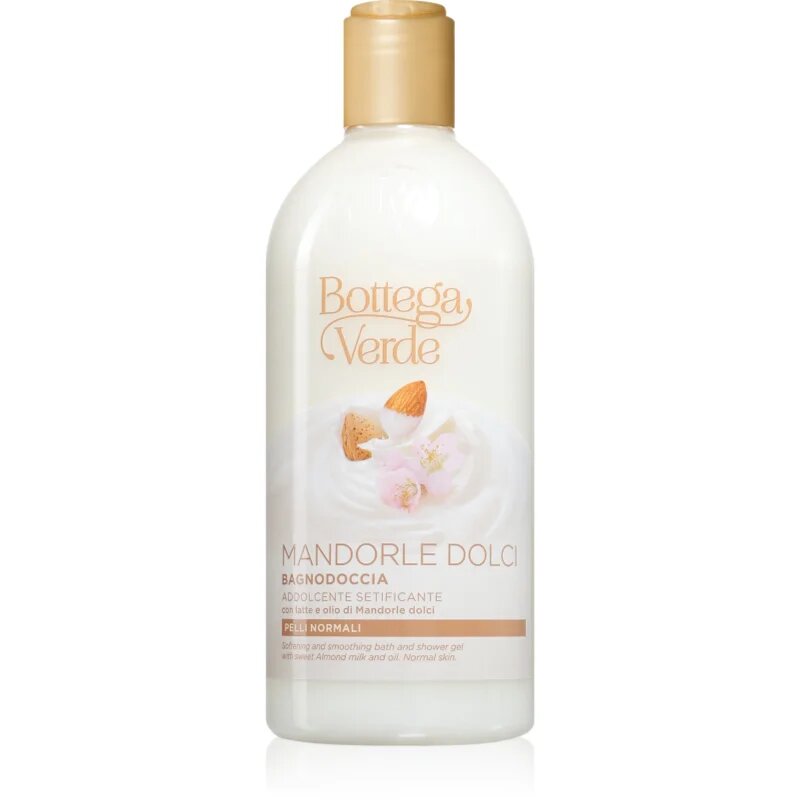 Bottega Verde Mandorle Dolci dus relaxant si gel de baie cu lapte de migdale 400 ml