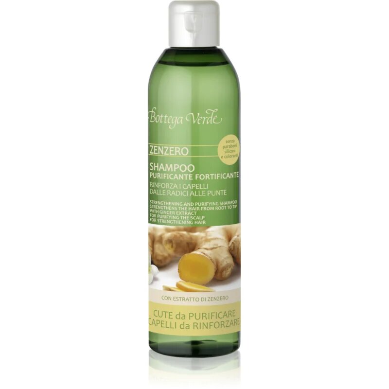 Bottega Verde Zenzero sampon pentru curatare pentru intarirea parului 250 ml