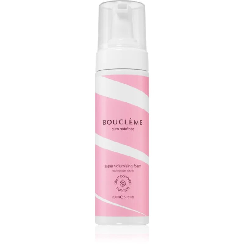 Bouclème Curl Super Volumising Foam spumă de styling pentru fixare și formă 200 ml