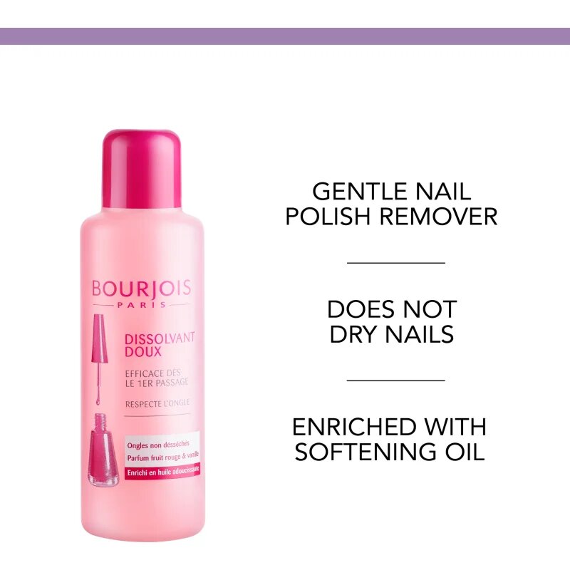 Bourjois 1 Seconde Nail Enamel dizolvant pentru oja 125 ml