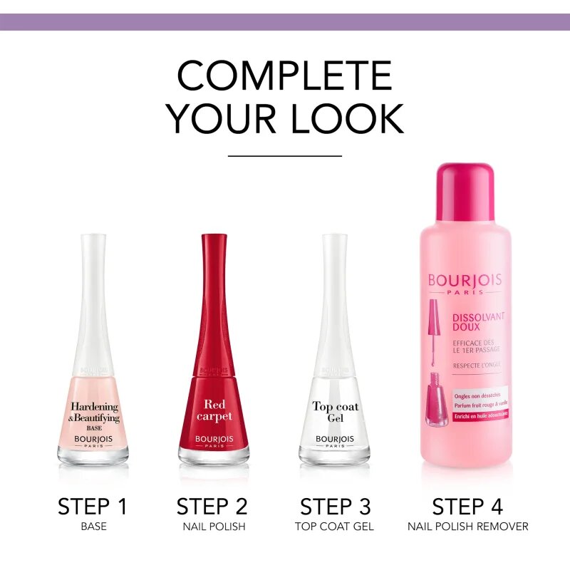 Bourjois 1 Seconde Nail Enamel dizolvant pentru oja 125 ml