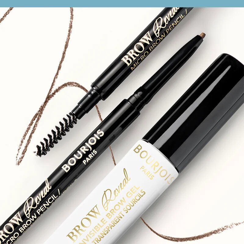 Bourjois Brow Reveal creion sprâncene precise cu pensula culoare 002 Soft Brown 009 g