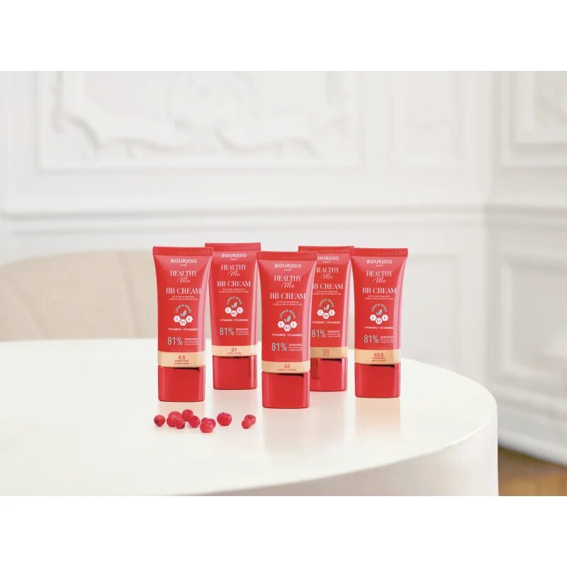 Bourjois Healthy Mix Clean & Vegan BB Cream crema BB culoare 35 Warm Beige 30 ml