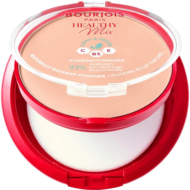 Bourjois Healthy Mix pudra matuire pentru o piele radianta culoare 03 Rose Beige 10 g