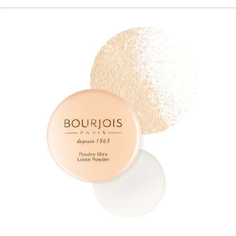 Bourjois Loose Powder pudra pentru femei culoare 01 Peach 32 g