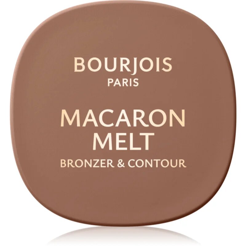 Bourjois Macaron Melt Bronzer & Contour bronzer și pudră pentru contur 2 in 1 culoare 01 Vanilla Foam 5 g
