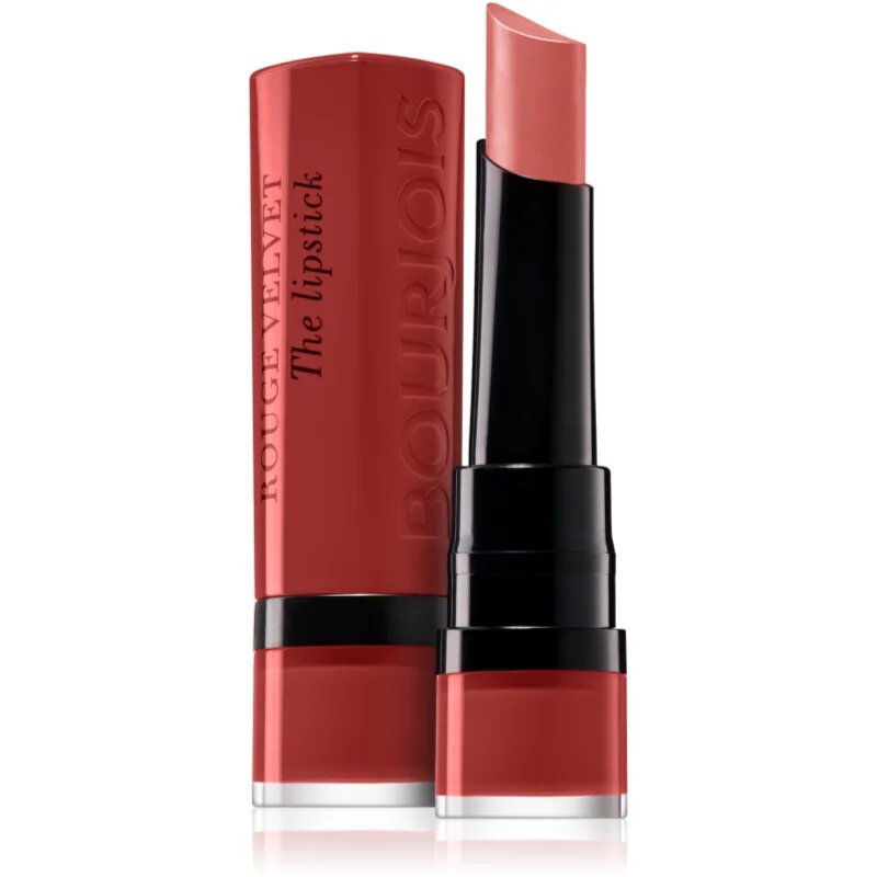 Bourjois Rouge Velvet The Lipstick ruj mat culoare 12 Brunette 2.4 g
