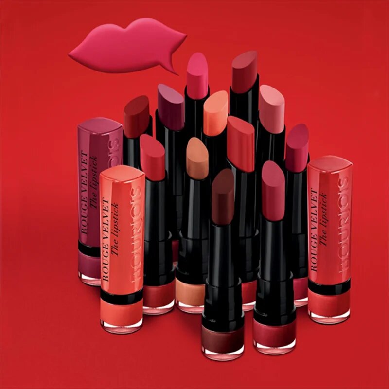 Bourjois Rouge Velvet The Lipstick ruj mat culoare 24 Pari'sienne 2.4 g