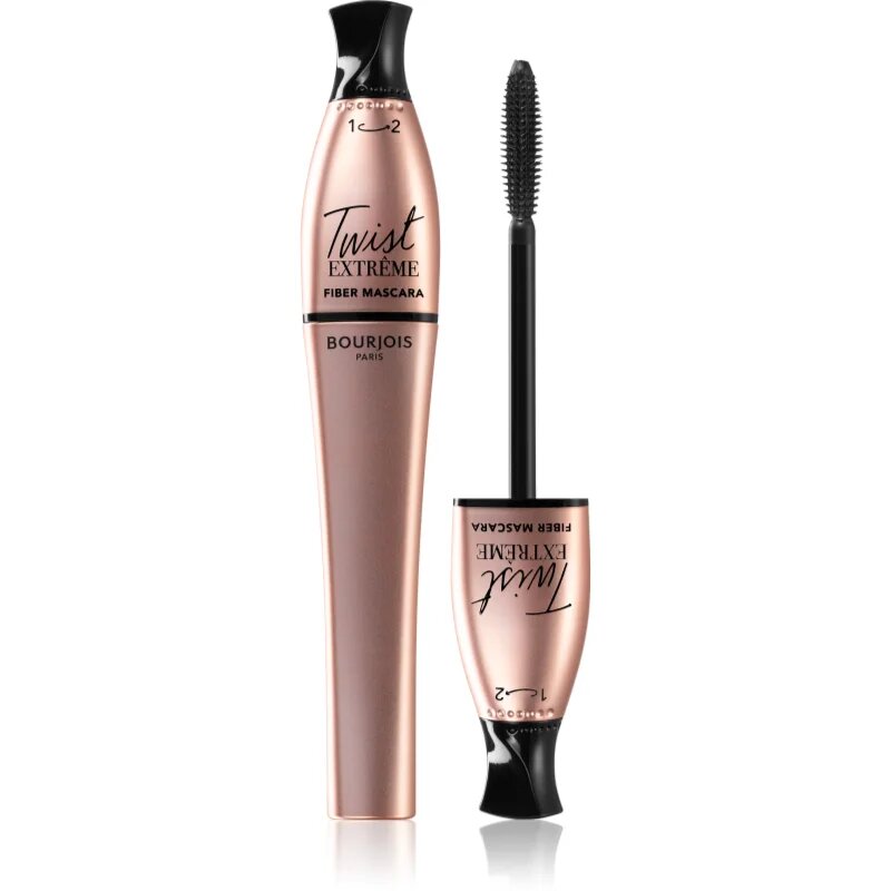 Bourjois Twist Extreme mascara pentru volum alungire si separarea genelor culoare 24 Black 8 ml