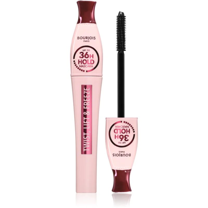 Bourjois Twist Lift & Freeze Mascara cu un efect de push-up culoare 001 Black 8 ml