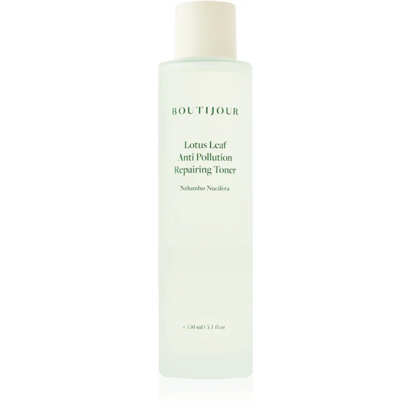 BOUTIJOUR Lotus Leaf Anti-Pollution Repairing Toner tonic esențial calmant pentru piele sensibilă 150 ml