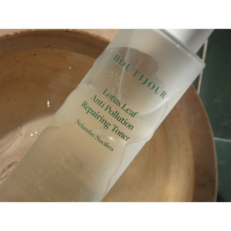 BOUTIJOUR Lotus Leaf Anti-Pollution Repairing Toner tonic esențial calmant pentru piele sensibilă 150 ml