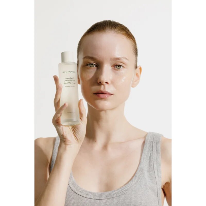 BOUTIJOUR Lotus Leaf Anti-Pollution Repairing Toner tonic esențial calmant pentru piele sensibilă 150 ml