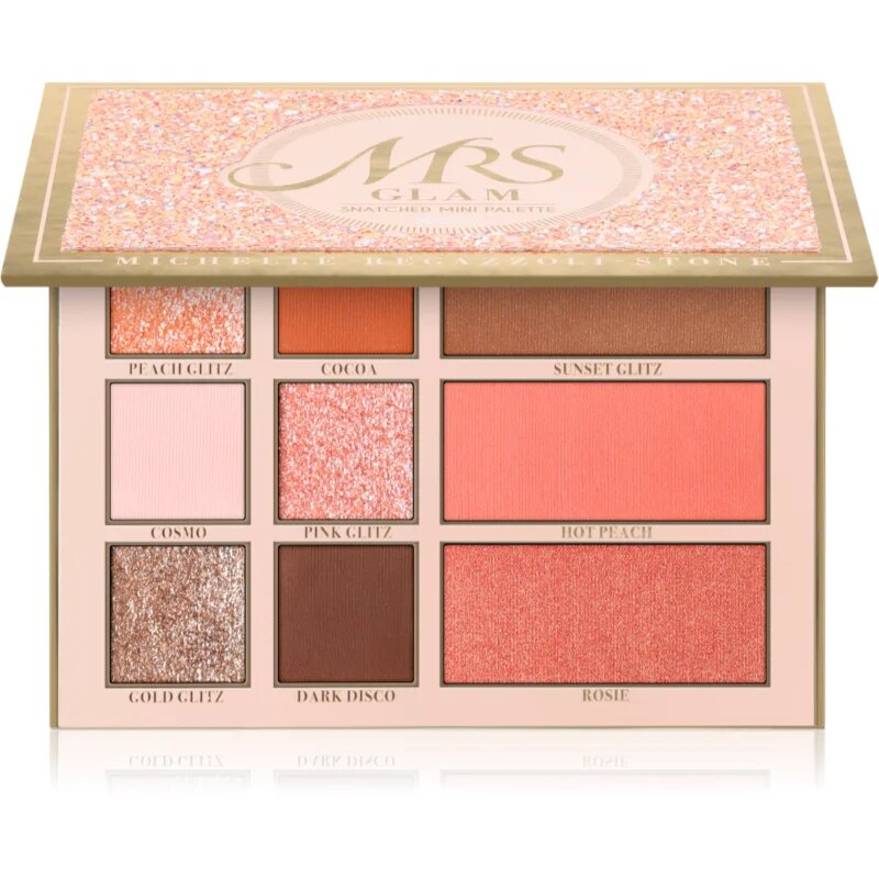 BPerfect Mrs Glam Snatched Mini Palette paleta pentru fata multifunctionala faciale 22 g