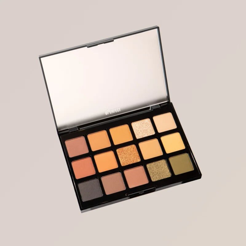 BPerfect Muted II Shadow Palette paletă cu farduri de ochi 22.5 g
