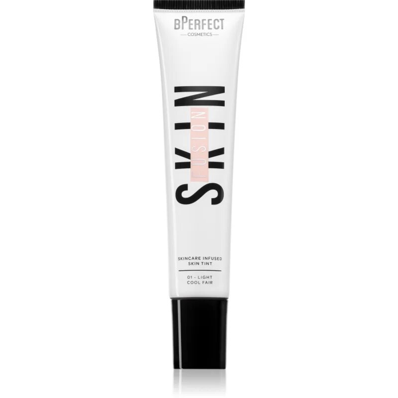 BPerfect Skin Fusion Skincare Infused Skin Tint make-up cu textura usoara pentru un look natural culoare 1 Light Cool Fair 30 ml