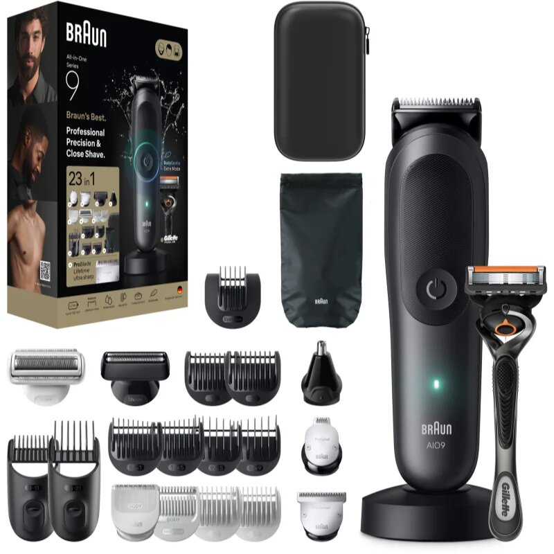 Braun All-in-One Series 9 AIO9520 set pentru îngrijirea părului a bărbii și a corpului 1 buc