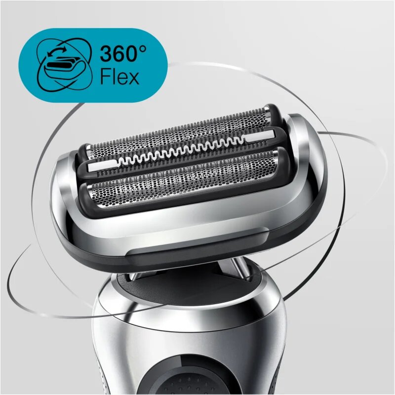 Braun Series 7 71-S7200cc Aparat de bărbierit electric Silver 1 buc