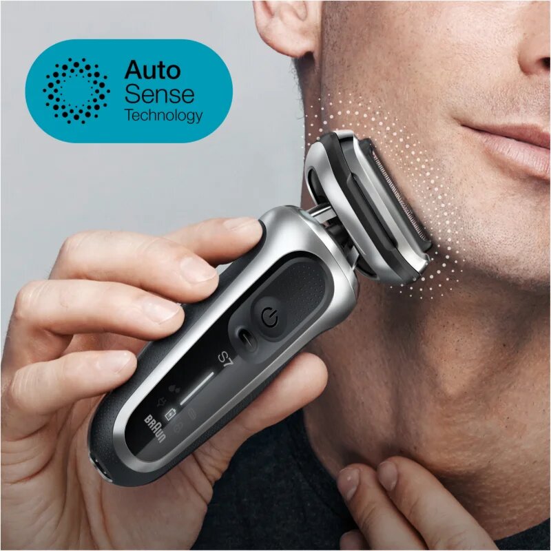 Braun Series 7 71-S7200cc Aparat de bărbierit electric Silver 1 buc