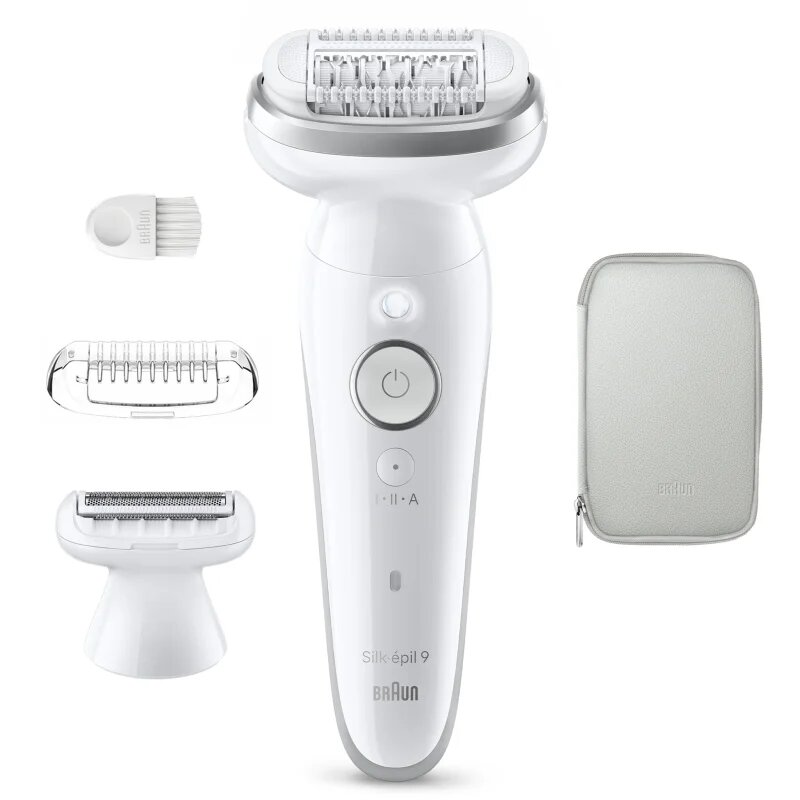 Braun Silk-épil 9 9-030 epilator cu cap complet flexibil pentru depilare umedă și uscată 1 buc