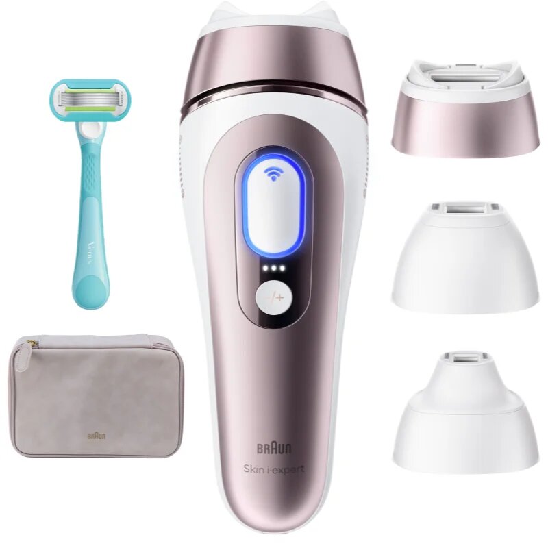 Braun Smart IPL Skin i·expert PL7321 dispozitiv inteligent IPL pentru îndepărtarea firelor de păr pentru corp față zona bikini și axile 1 buc