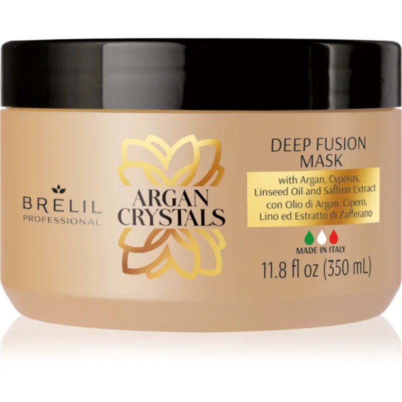 Brelil Professional Cristalli di Argan Deep Fusion Mask masca hidratanta cu ulei de argan 350 ml