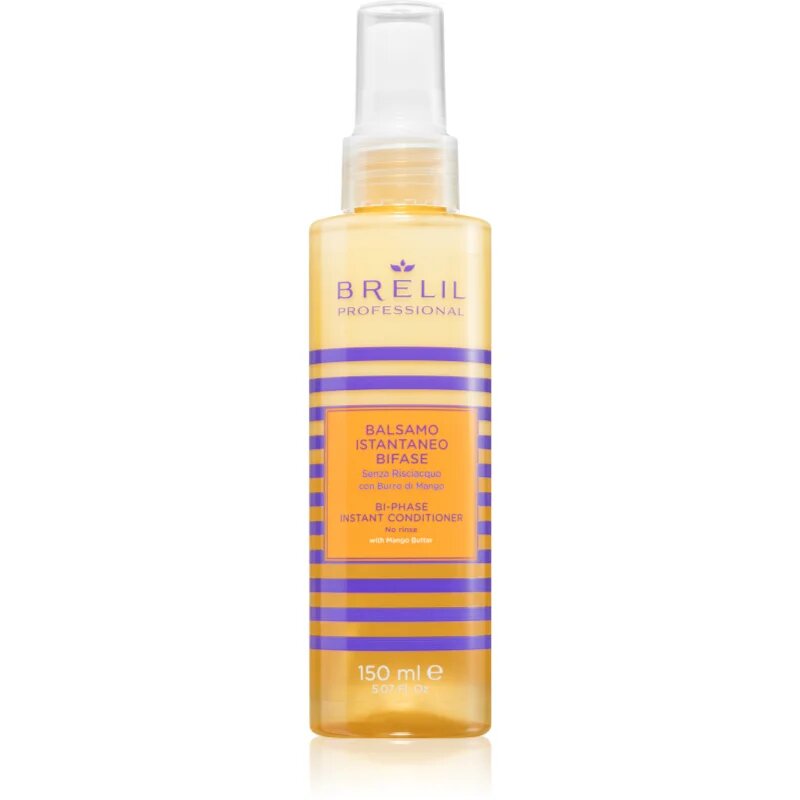 Brelil Professional Solaire BI-Phase Instant Conditioner conditioner Spray Leave-in pentru parul deteriorat de efectele solare clor si sare 150 ml