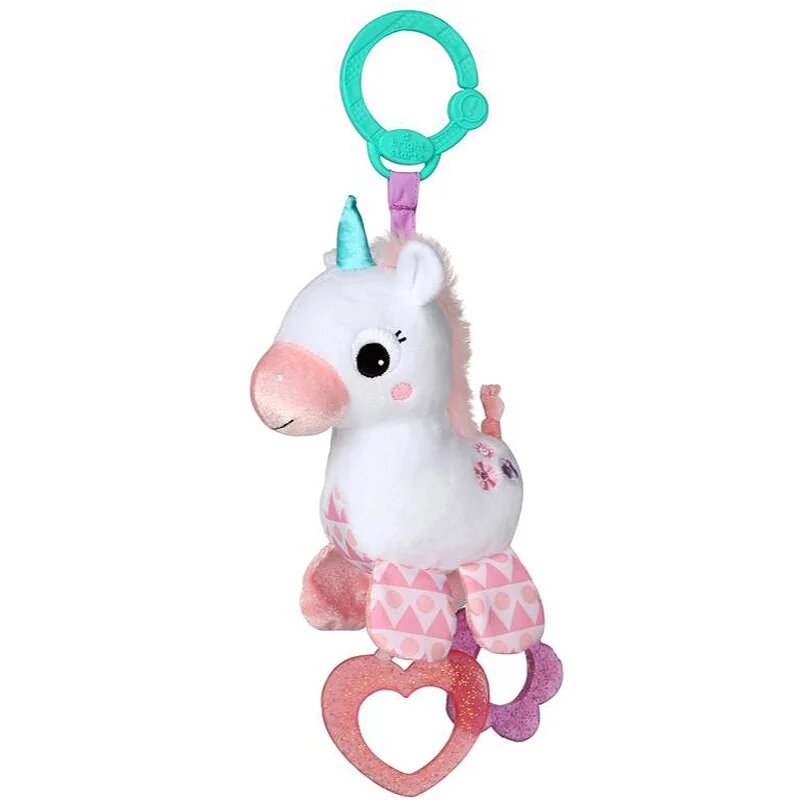 Bright Starts Sparkle & Shine jucărie suspendabilă contrastantă 0 m+ Unicorn 1 buc