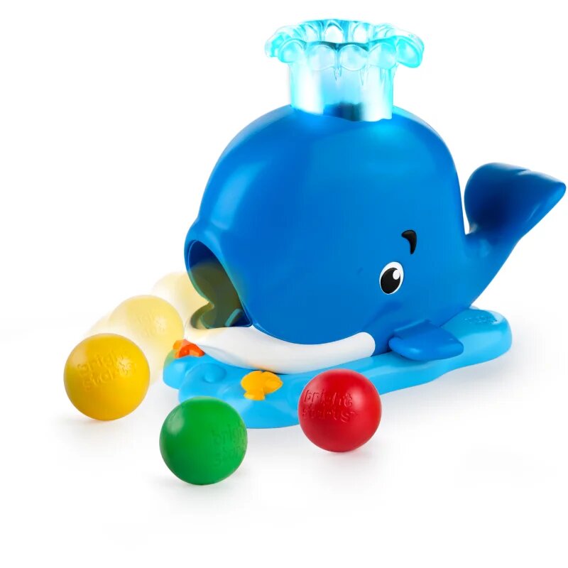 Bright Starts Whale Popper jucărie muzicală 6m+ 1 buc