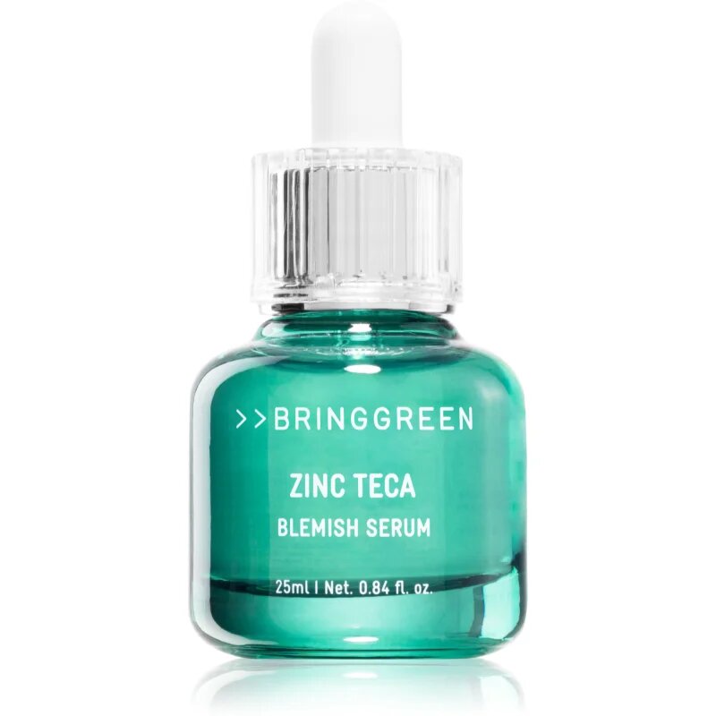 BRINGGREEN Zinc Teca Blemish Serum ser calmant pentru pori dilatati 25 ml