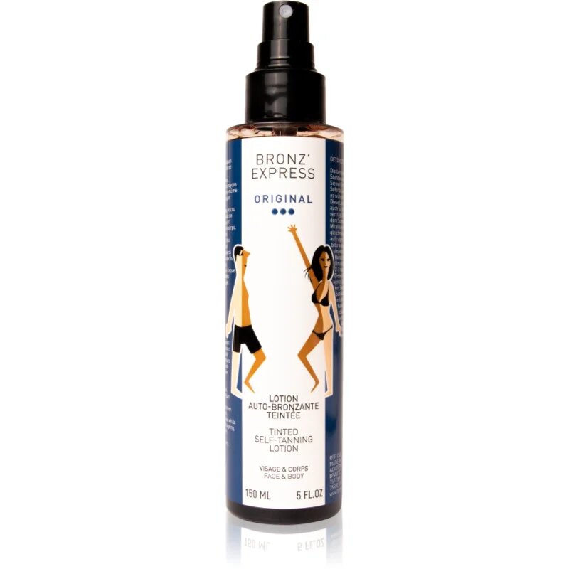 Bronz'Express Immediate Effect Original spray auto-bronzant corp si fata 150 ml