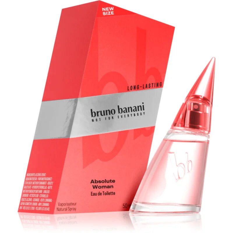 Bruno Banani Absolute Woman Eau de Toilette pentru femei 50 ml
