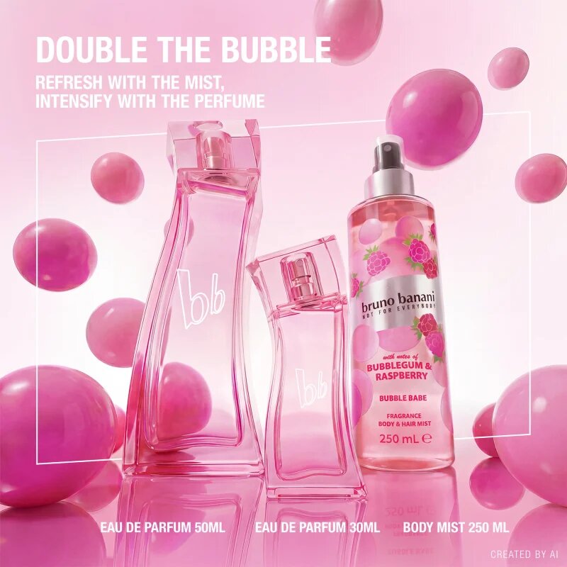 Bruno Banani Bubble Babe Eau de Parfum pentru femei 50 ml