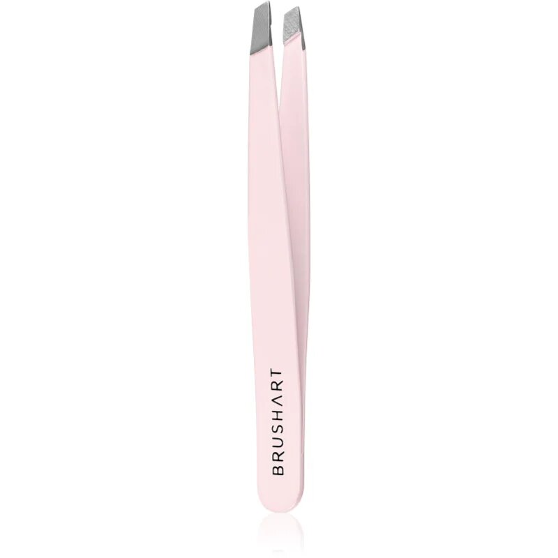 BrushArt Accessories Eyebrow tweezers penseta Pink 1 buc