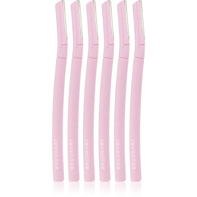 BrushArt Accessories Face & Brow razors brici pentru sprâncene 6 buc