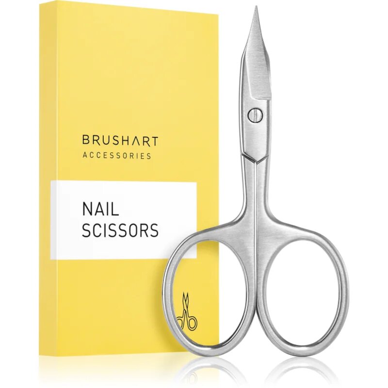 BrushArt Accessories Nail scissors forfecuta pentru unghii culoare SIlver 1 buc