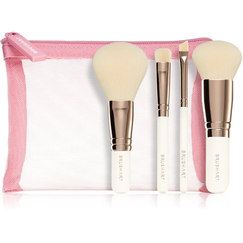Basic On-the-go Glam mini make-up brush set set de călătorie cu pensule mini