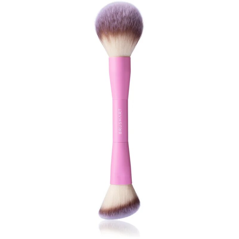 BrushArt Double Duty Blush & Powder brush pensulă pentru fard de obraz și pentru pudră fata-verso 1 buc