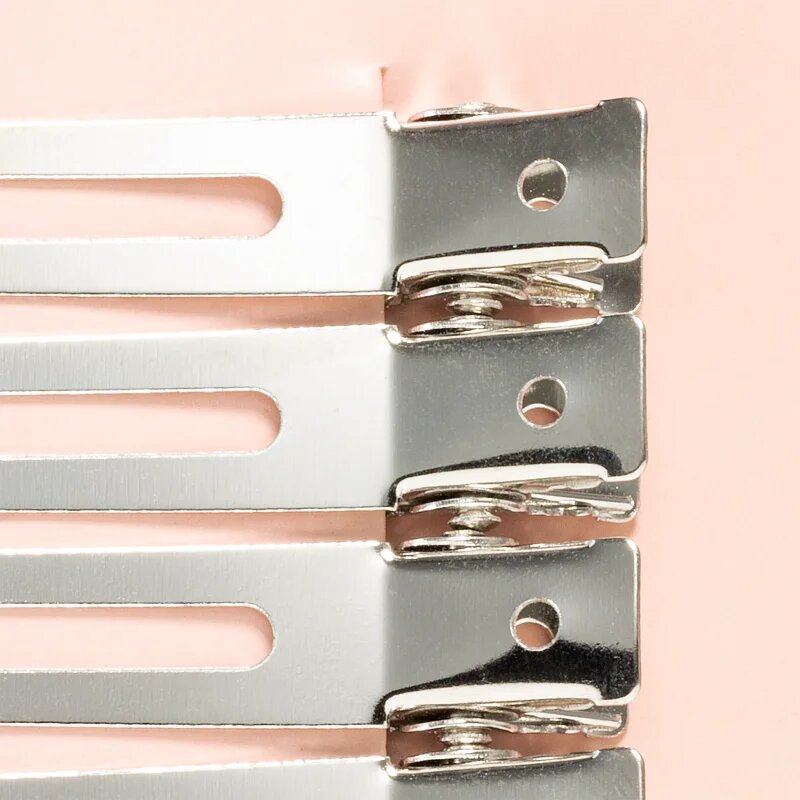 BrushArt Hair Clip agrafe de par silver pins 5 buc