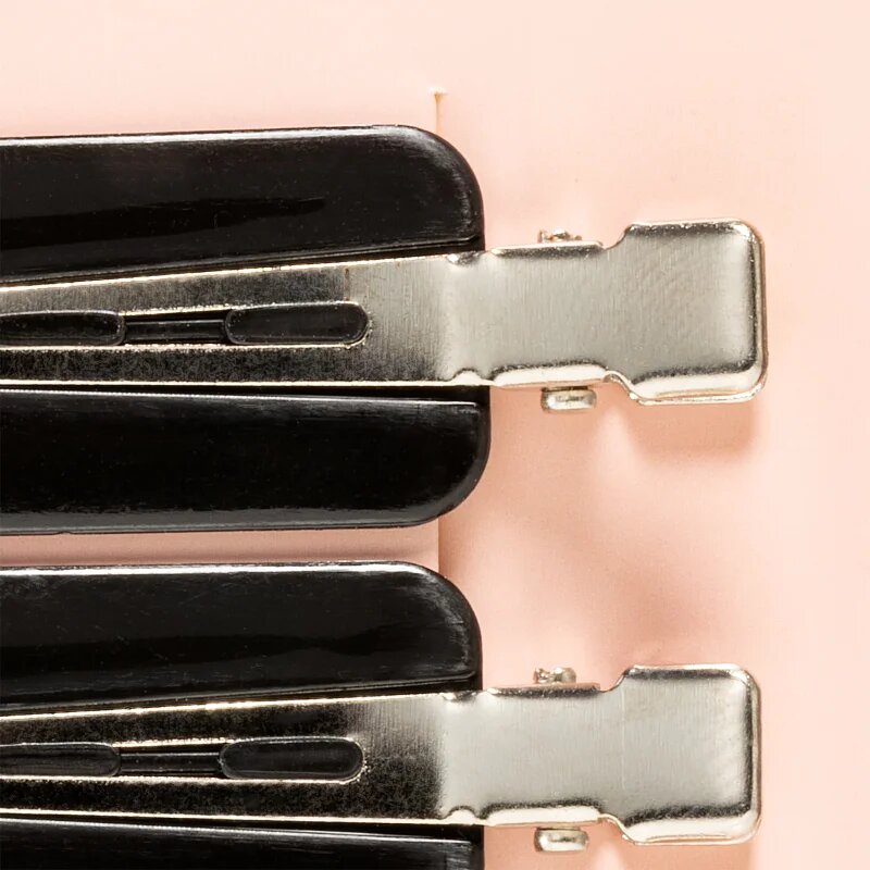 BrushArt Hair Creaseless clips agrafe de par culoare Black