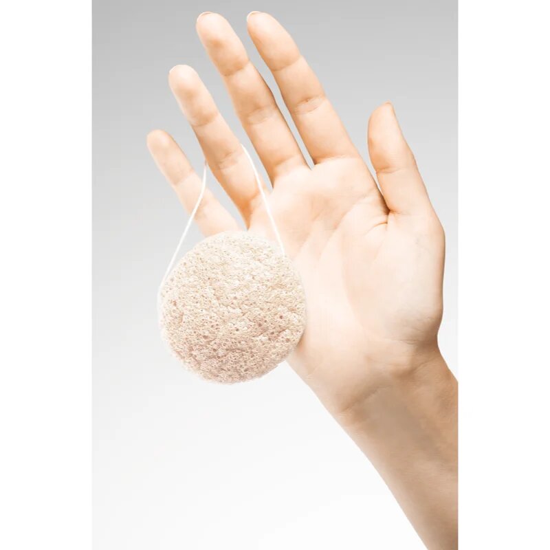 BrushArt Home Salon Konjac sponge burete exfoliant blând faciale Natural 5 g