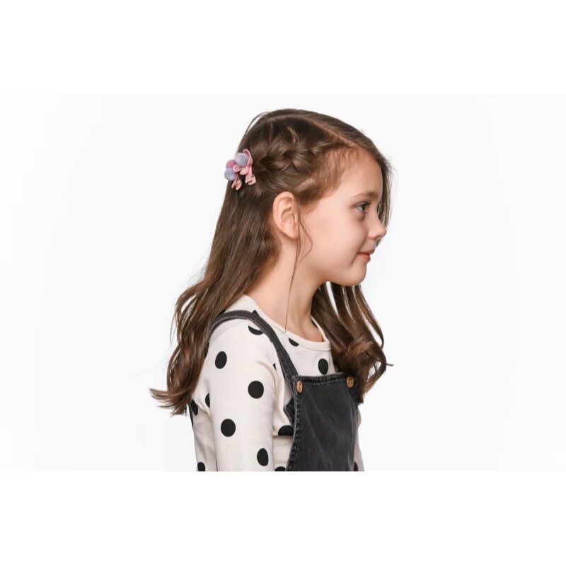 BrushArt KIDS Little princess hair clip set agrafe de par Pink 5 buc