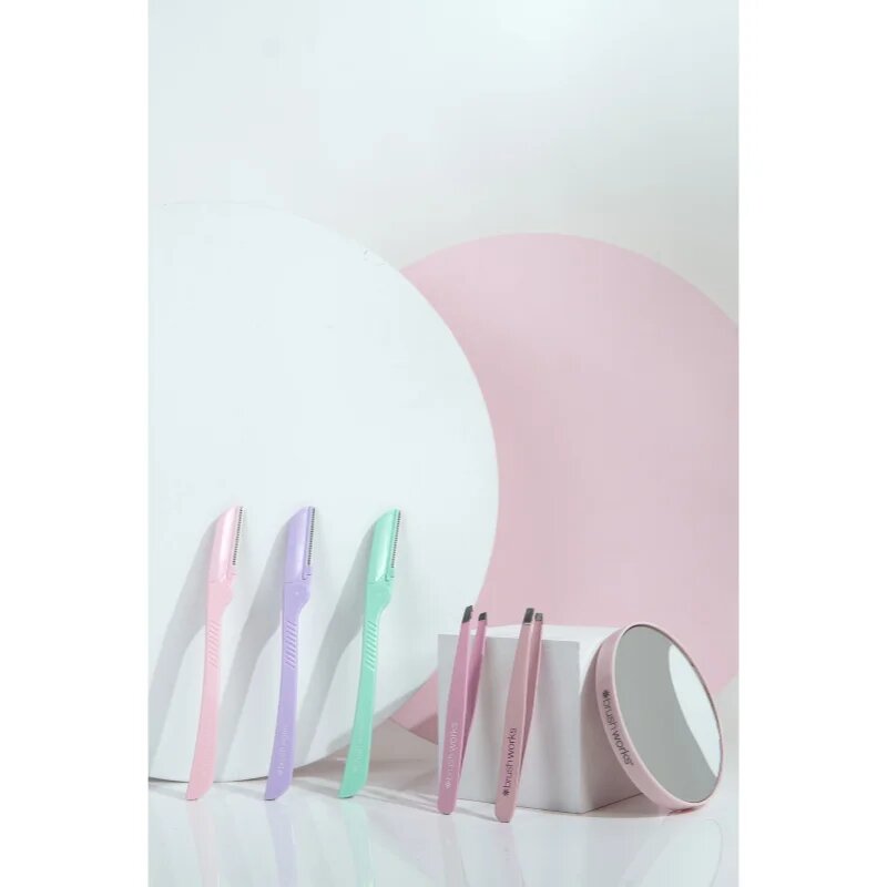 Brushworks Brow Shaping Set set pentru sprancene perfecte