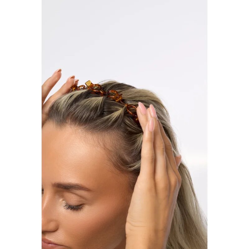 Brushworks Butterfly Clip Headbands bentiță pentru păr 3 buc